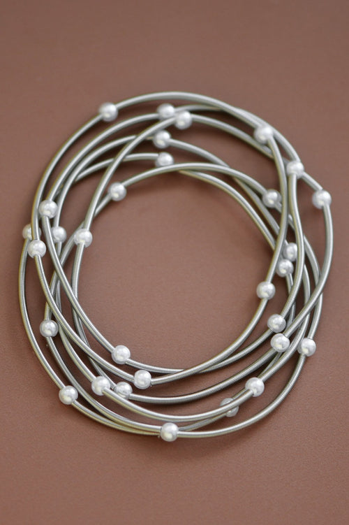 Stretchy Layered Guitar String Bracelets Sets