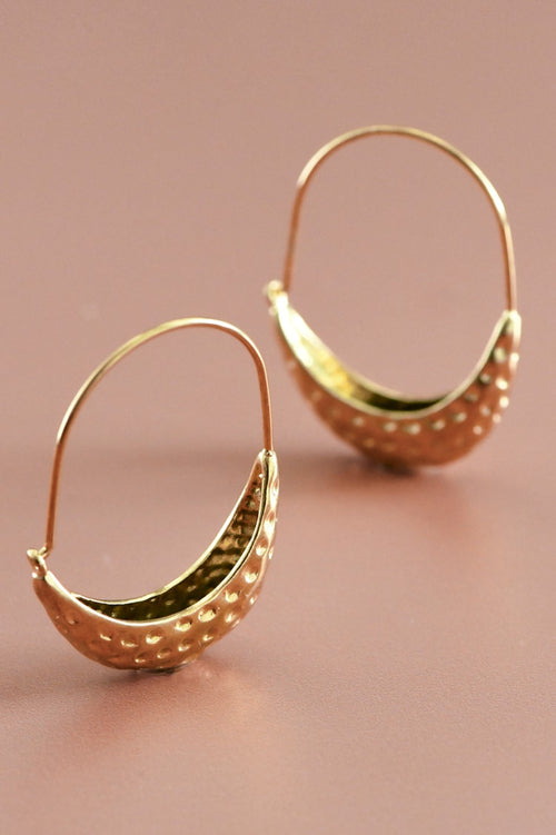 18K Waterproof Non-Tarnish Stainless Steel Hoops