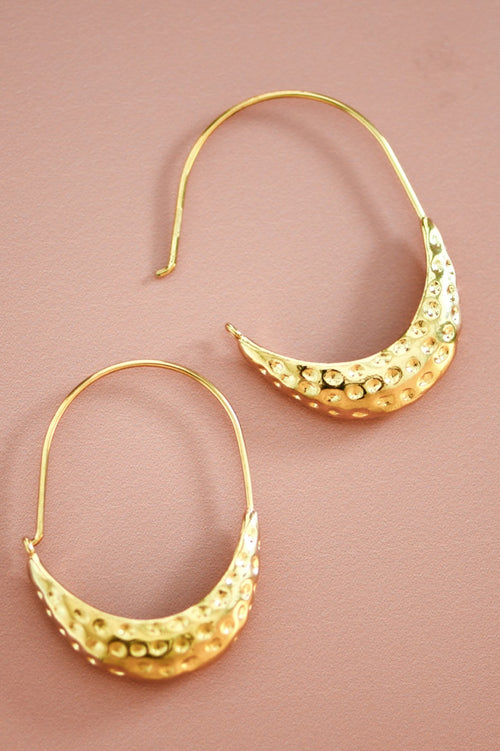 18K Waterproof Non-Tarnish Stainless Steel Hoops