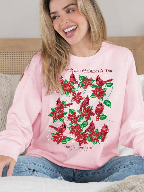 “All I want for Christmas is you” Crewneck Sweatshirt