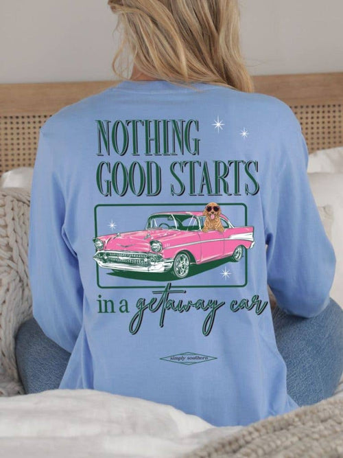 “Nothing Good Starts” T-Shirt by Simply Southern