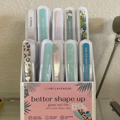 Better Shape Up Glass Nail File