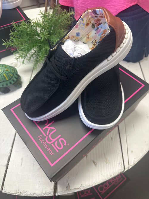 CORKYS’ Slip On Shoes in Black