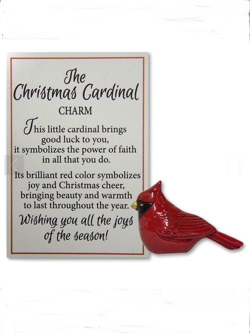 Christmas Cardinal Charms