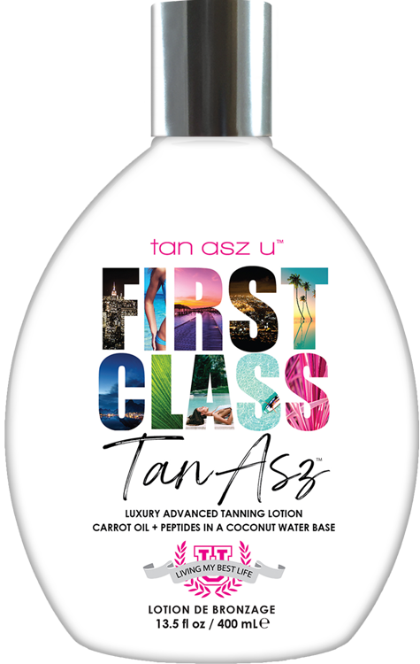 TAN ASZ U FIRST CLASS TAN ASZ tanning lotion