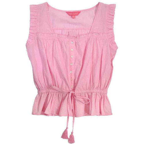 Pink Smocked Top