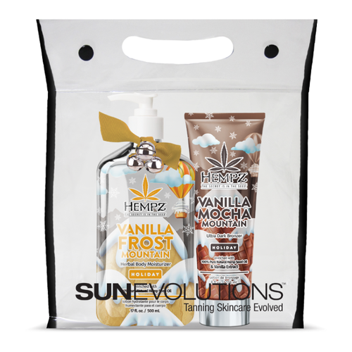 Hempz Vanilla Mocha Mountain Tanning Bag Deal