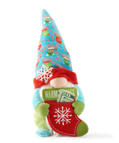 Messenger Gnome w/Sentiment - Stocking