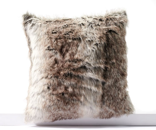 Faux-Fur Pillow Cover - 18X18