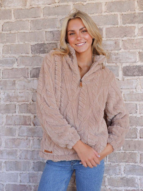 Kate Cozy Pullover ~ Desert