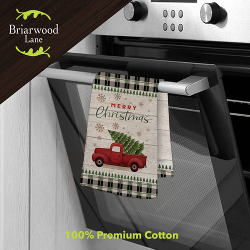 Merry Christmas Pickup Hand Towel 26" x 18"