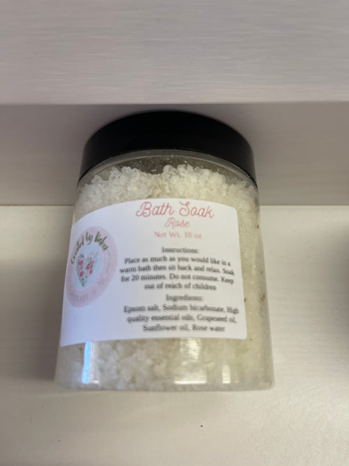 Rose Bath Soak by Created by Baker