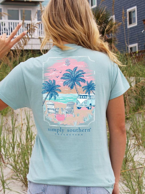 “Bus" Short Sleeve Tee by Simply Southern