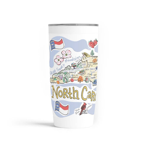 Fishkiss North Carolina 20oz Tumbler