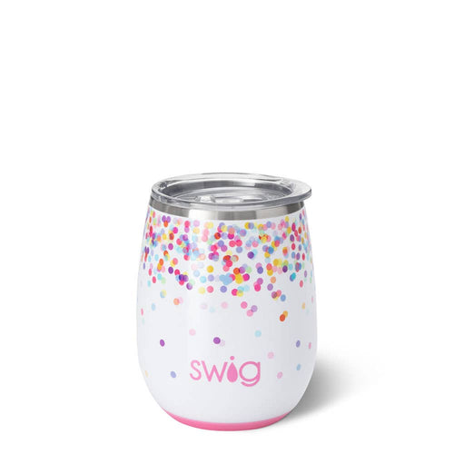 Confetti Stemless Wine Cup (14oz)