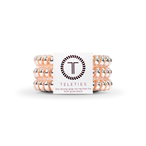 Teleties ~ Millennial Pink - Small 3pk