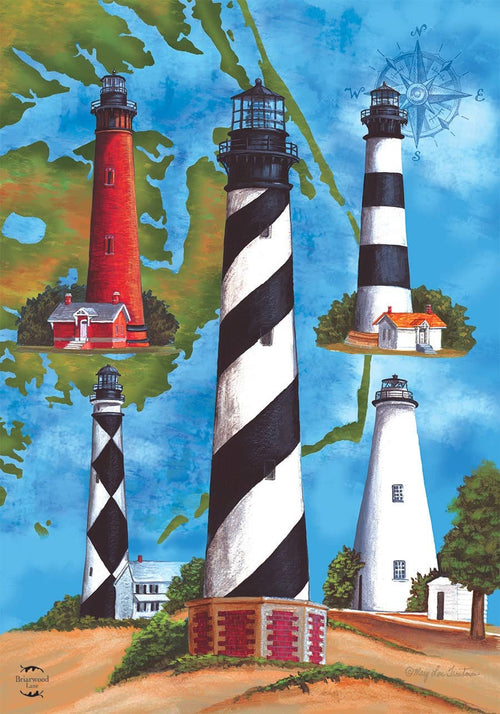 Lighthouses House Flag