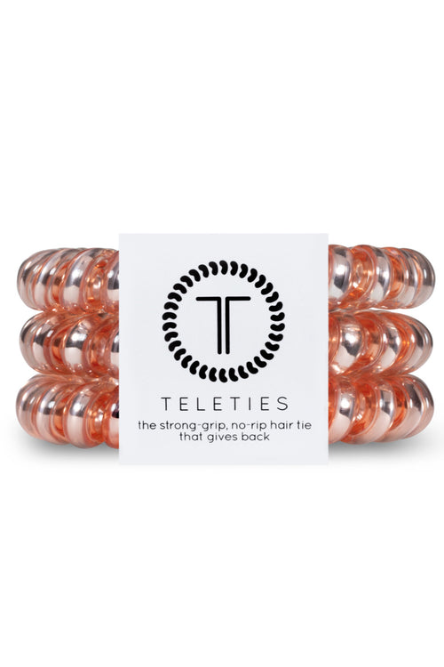 Teleties ~ Millennial Pink, Small 3 pack